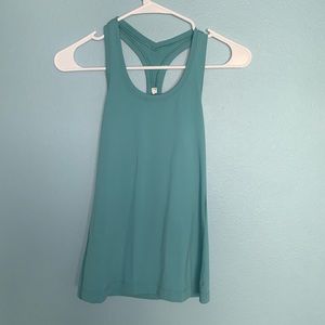 Light blue lululemon tank top